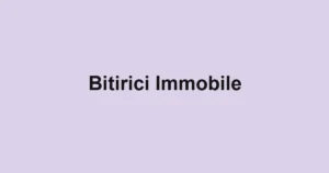 Bitirici Immobile