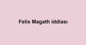 Felix Magath iddiası