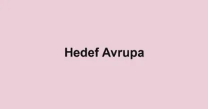Hedef Avrupa