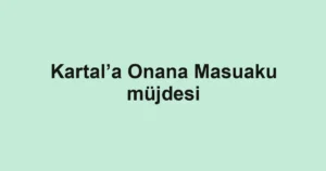 Kartal’a Onana Masuaku müjdesi
