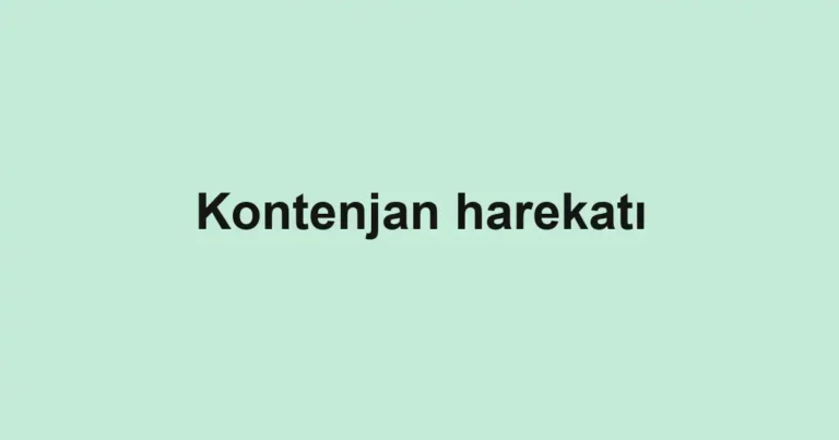 Kontenjan harekatı