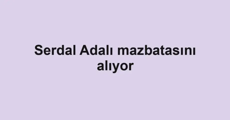 Serdal Adalı mazbatasını alıyor